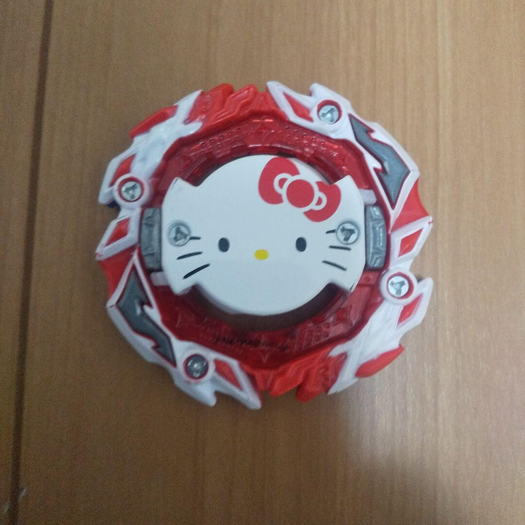 Beyblade Astral Hello Kitty .Ov.R&rsquo;-0 Burst DB B-00 TAKARA TOMYFrom Japan Used