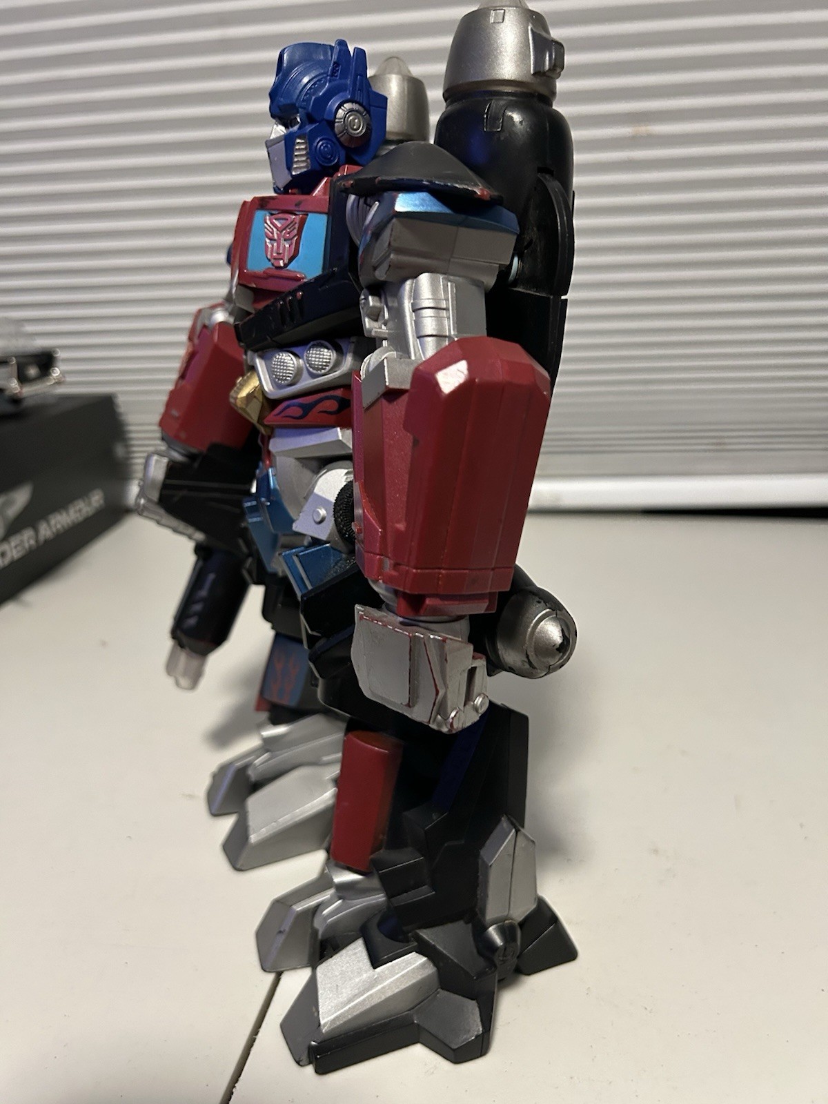 Transformers Mega Power Bots Jetpower Optimus Prime figure Revenge of the Fallen