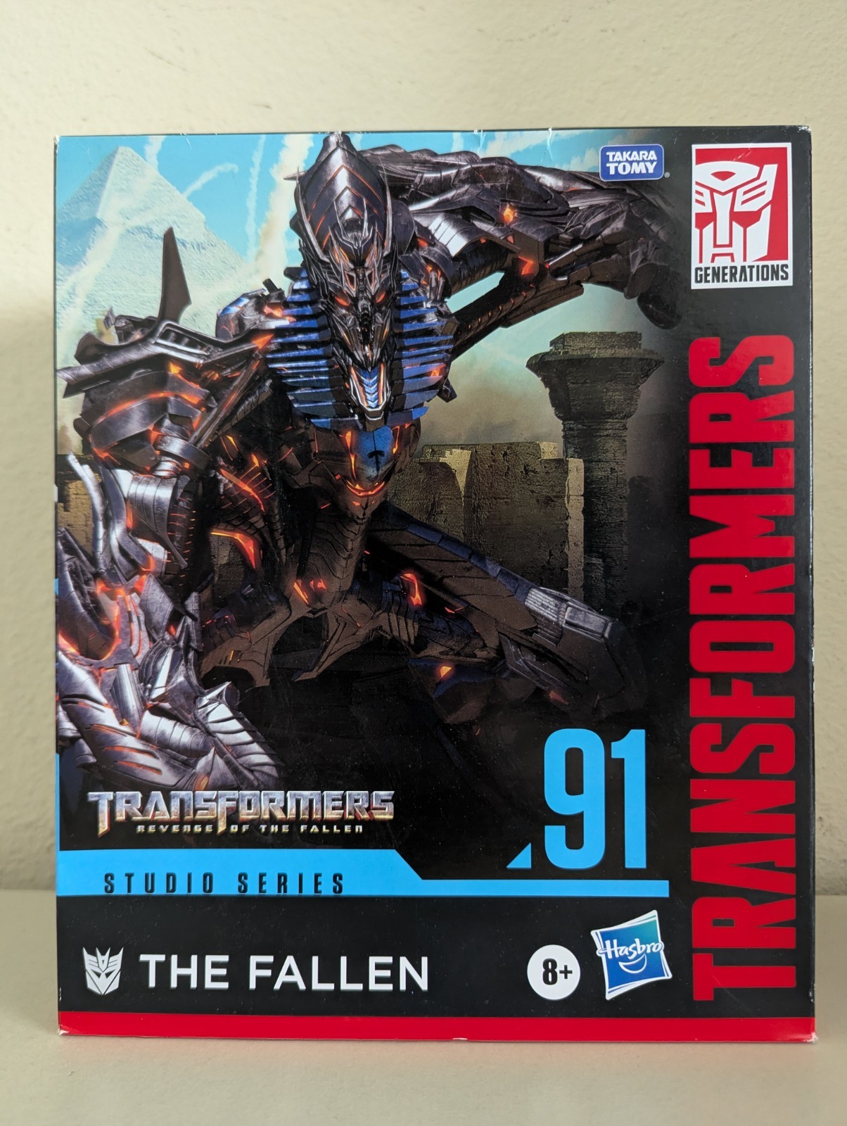 Transformers Studio Series 91 Revenge of the Fallen The Fallen figure CIB