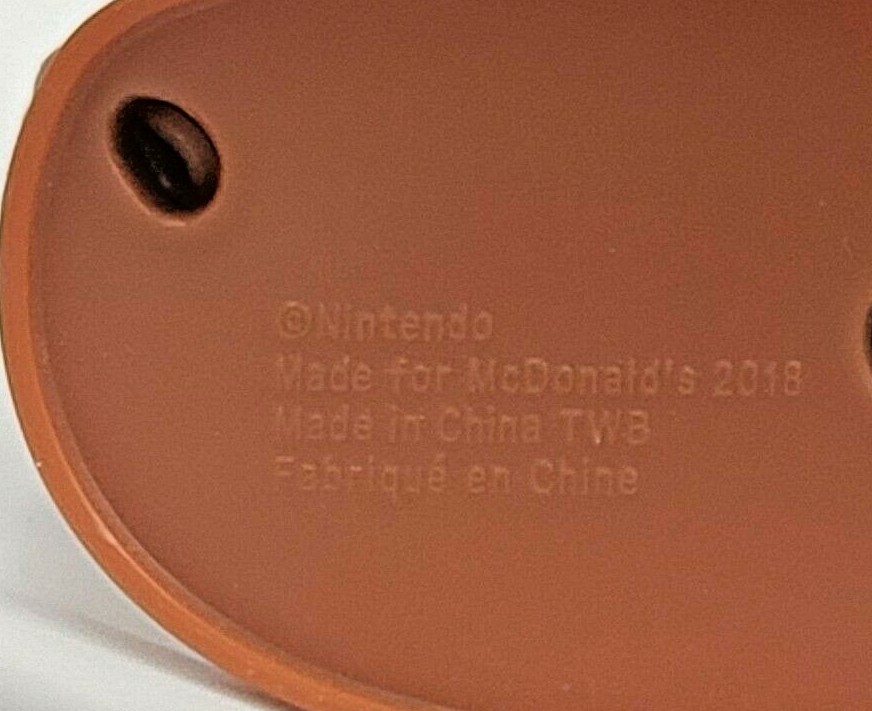 Nintendo Super Mario Action Figure Made for McDonald&rsquo;s 3.5&Prime; Tall