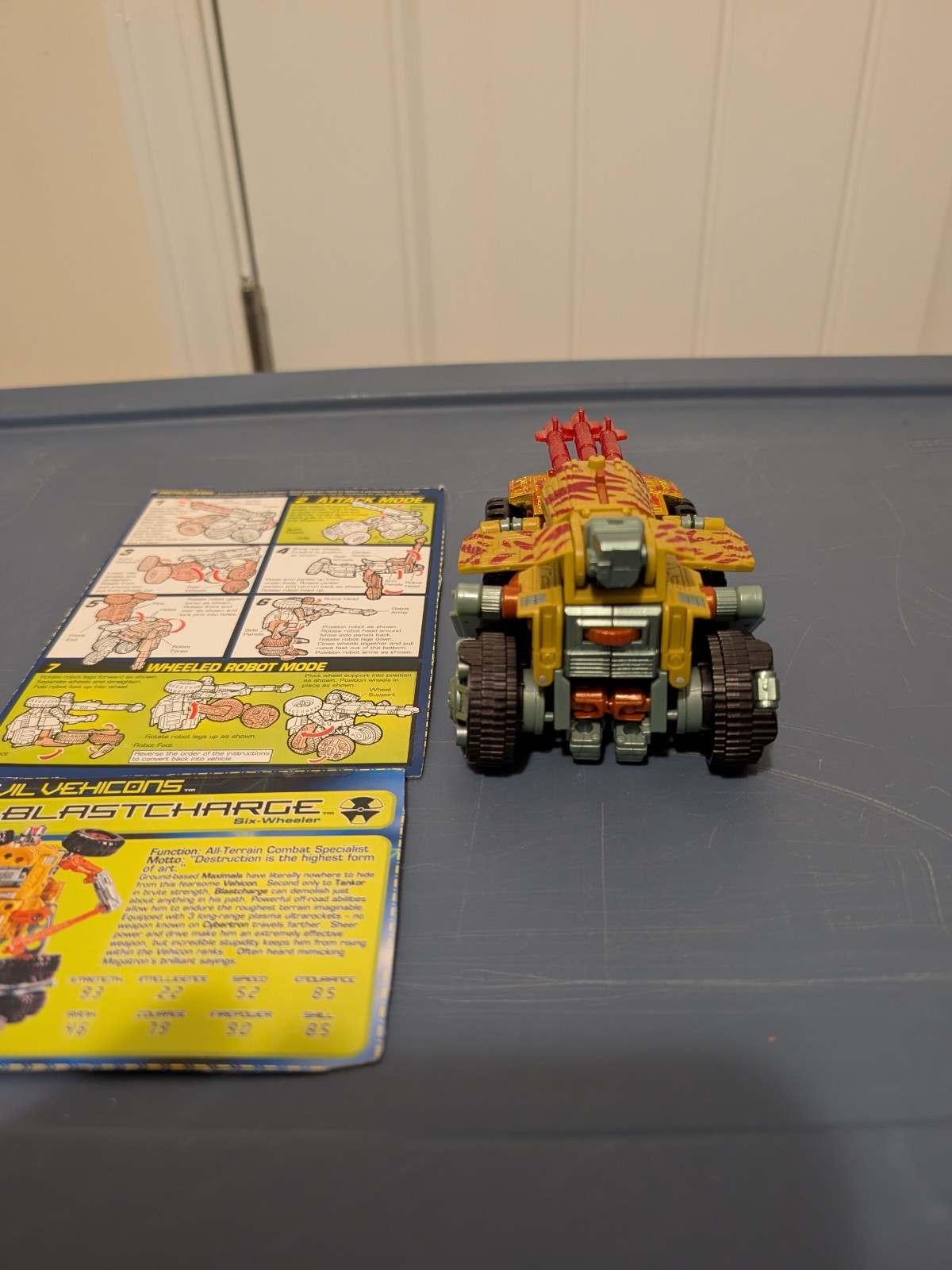 Transformers Beast Wars Blastcharge Vehicon Transforming Action Figure
