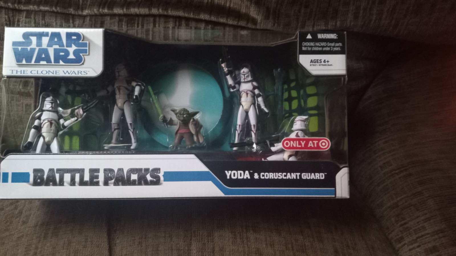 Star Wars The Clone War Battle Packs Yoda & Coruscant Guard Target Exclusive