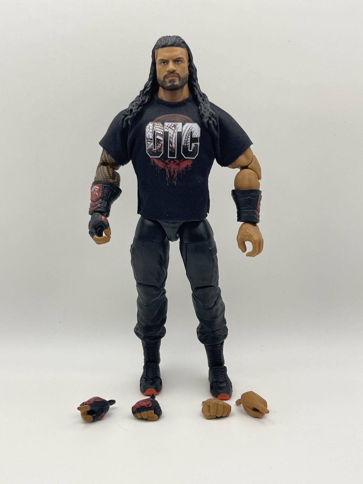 Roman Reigns WWE Mattel Elite Series 123 Wrestling Action Figure loose