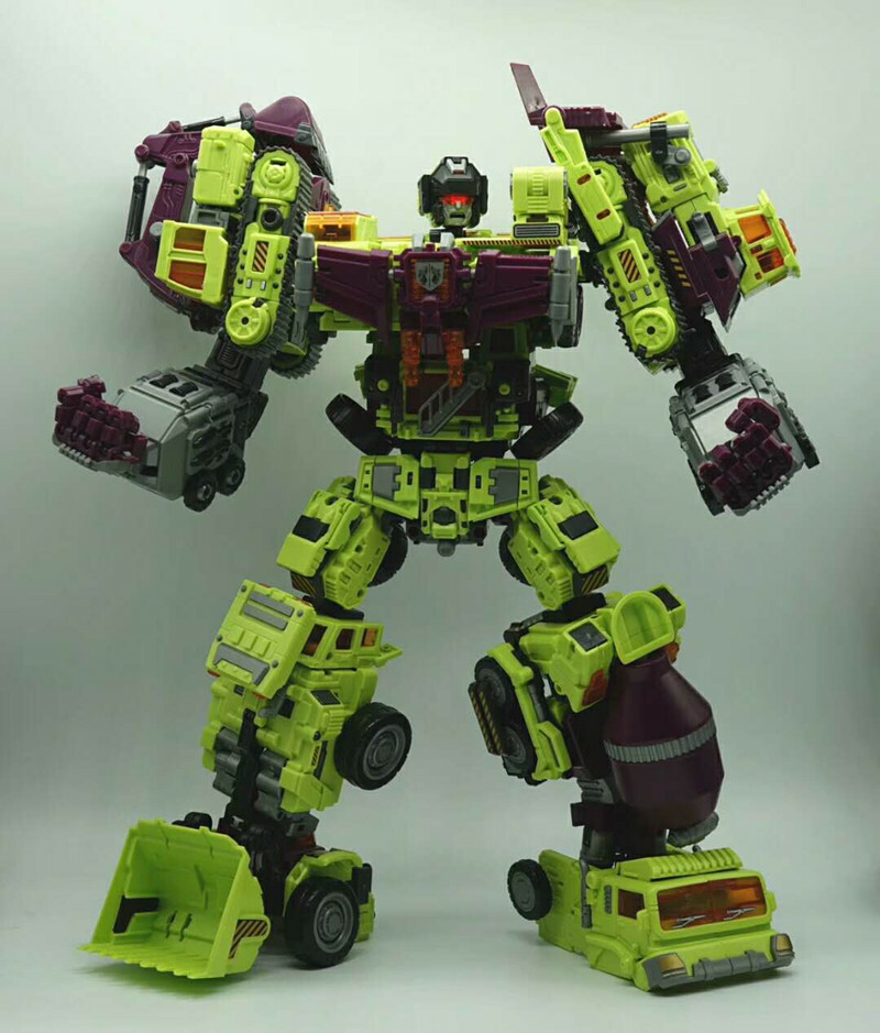 Transforms Devastator 6 In 1 Action Figure NBK GT Cool Kid Toy in Stock 38cm