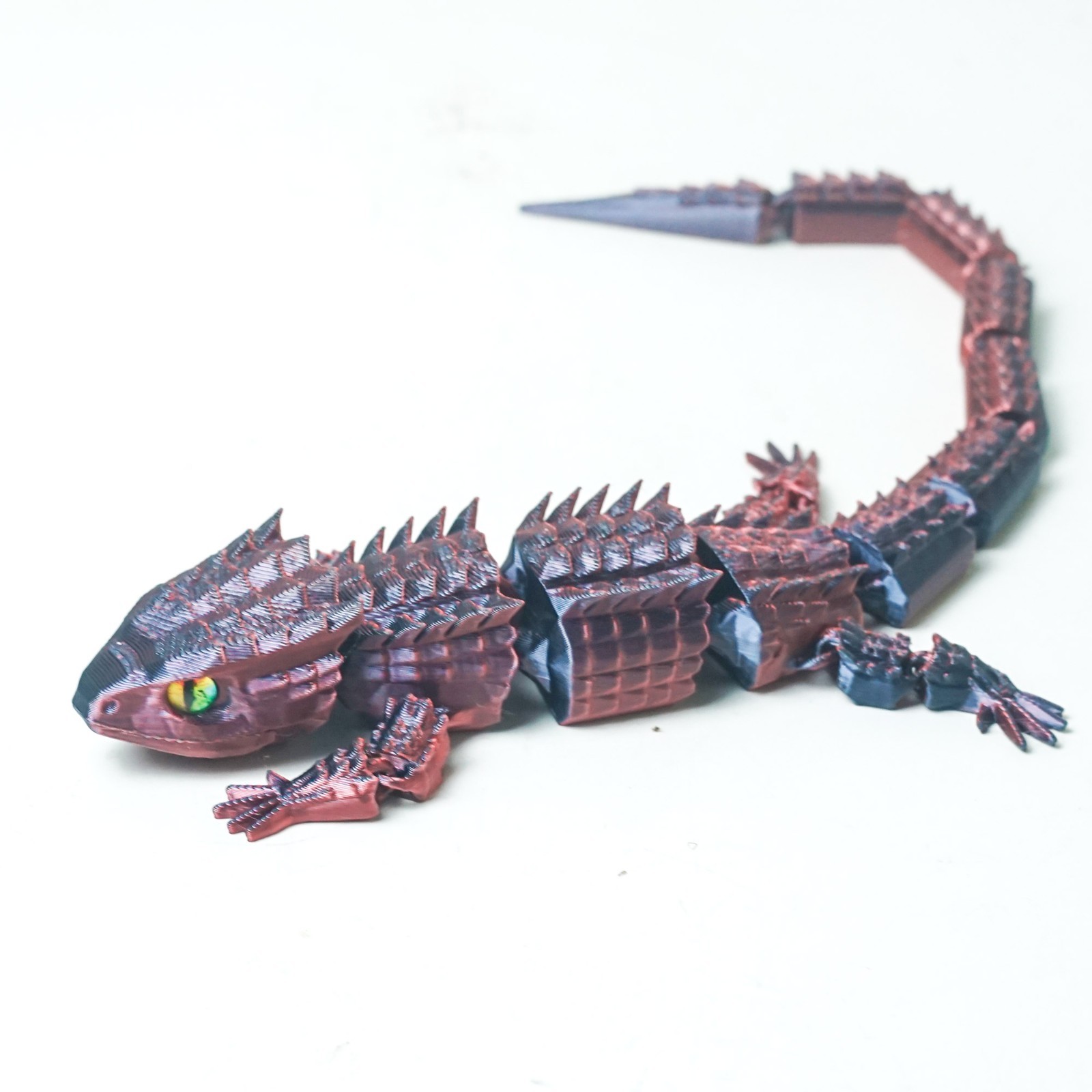 10.63inch 3D Printed Lizard Model,Articulated Animals figure,Toys Home Decor