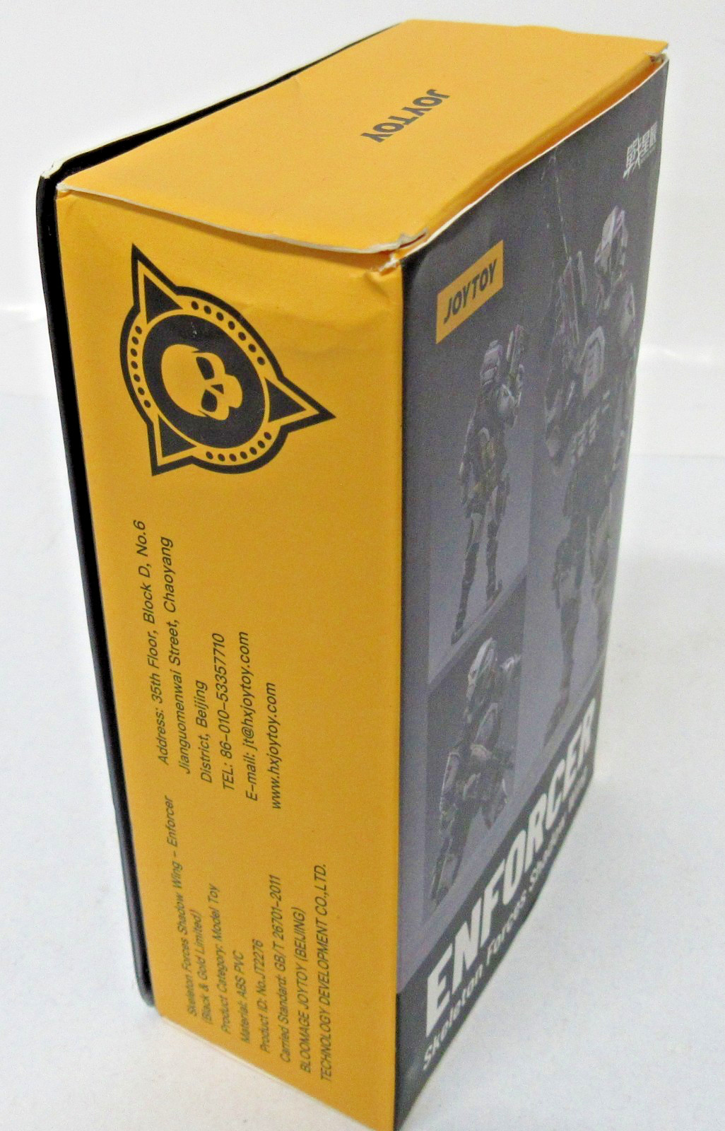 JoyToy Enforcer Skeleton Forces Shadow Wing Black & Gold Limited JT2276