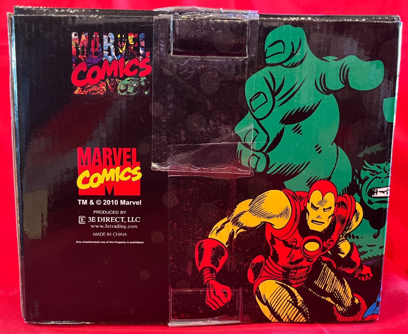 MARVEL COMICS CAPTAIN AMERICA FULL-WRAP TUMBLERS 16OZ GLASS SET/2 3E DIRECT 2010