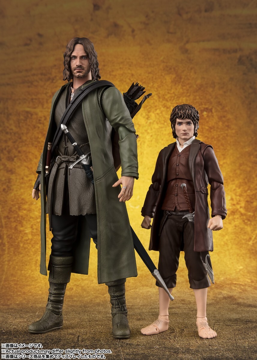 BANDAI S.H.FIGUARTS THE LORD OF THE RINGS ARAGORN 155mm ACTION FIGURE