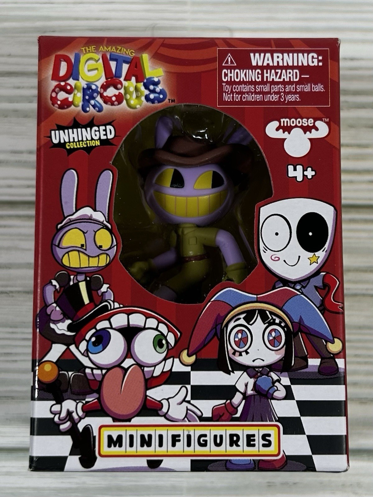 The Amazing Digital Circus Unhinged Safari Jax 2&Prime; Mini Figure Moose Toys