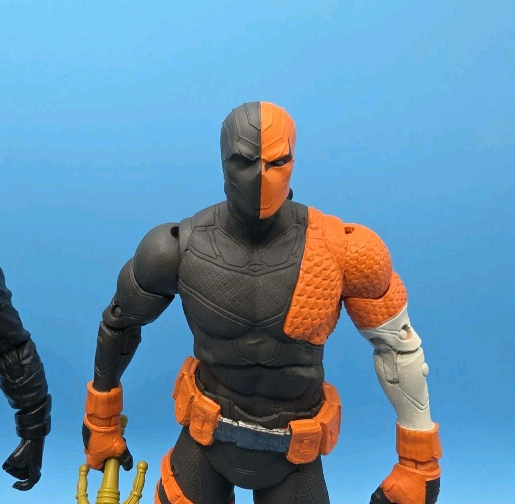 McFarlane DC Multiverse Red Hood & Rebirth Deathstroke 7&Prime; Figures Complete