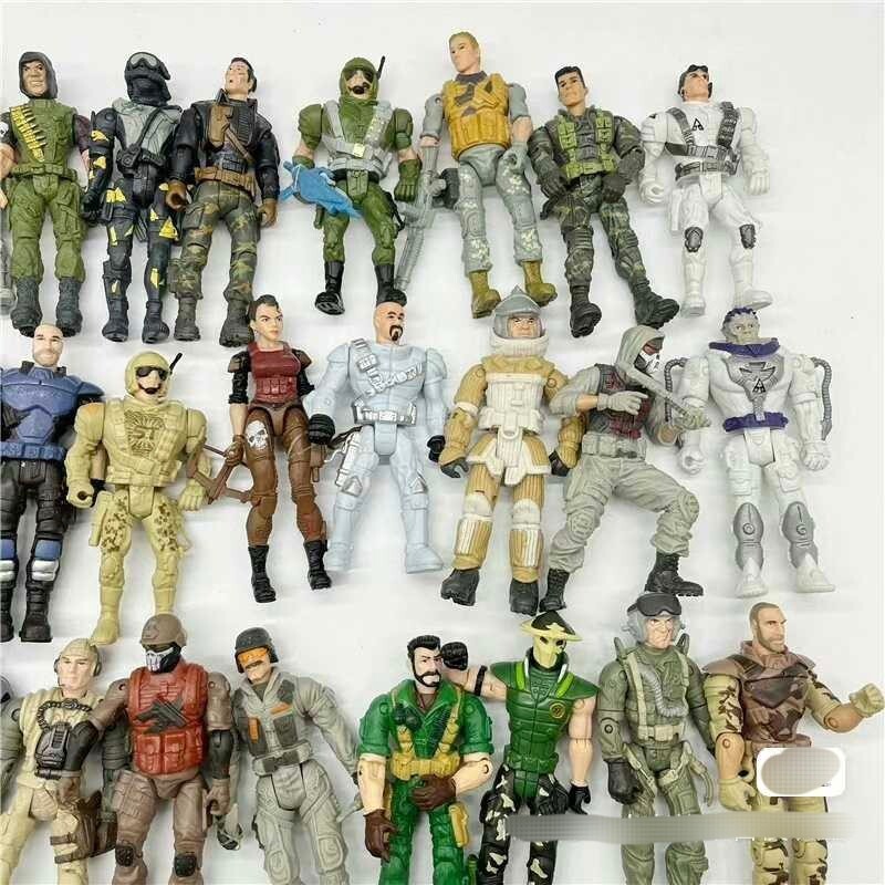 5pcs/lot the Corps Special Force Random Gi Joe Lanard Action Figure Toy 3.75&Prime; 08