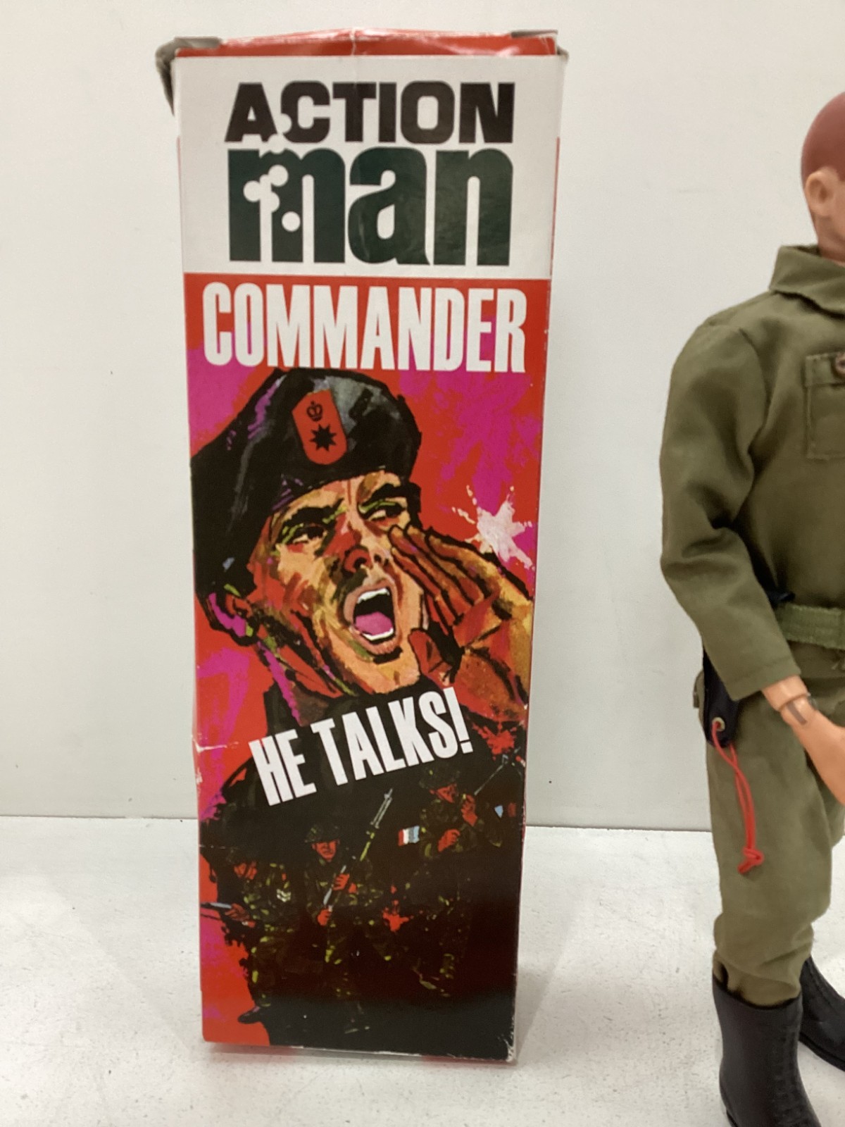 2006 HASBRO ACTION MAN COMMANDER TALKING COMPLETE 40TH ANN NOSTALGIC COLLECTION