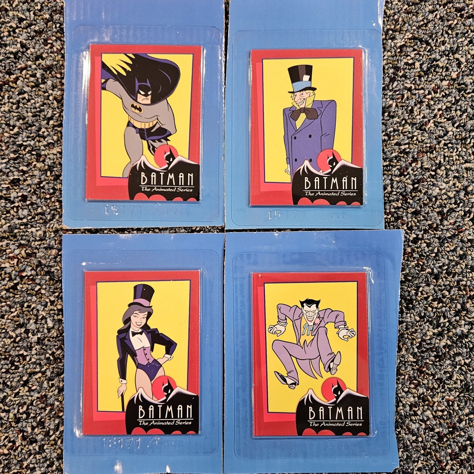Batman Trading Cards – McFarlane Clock King BAF BTAS Animated Series