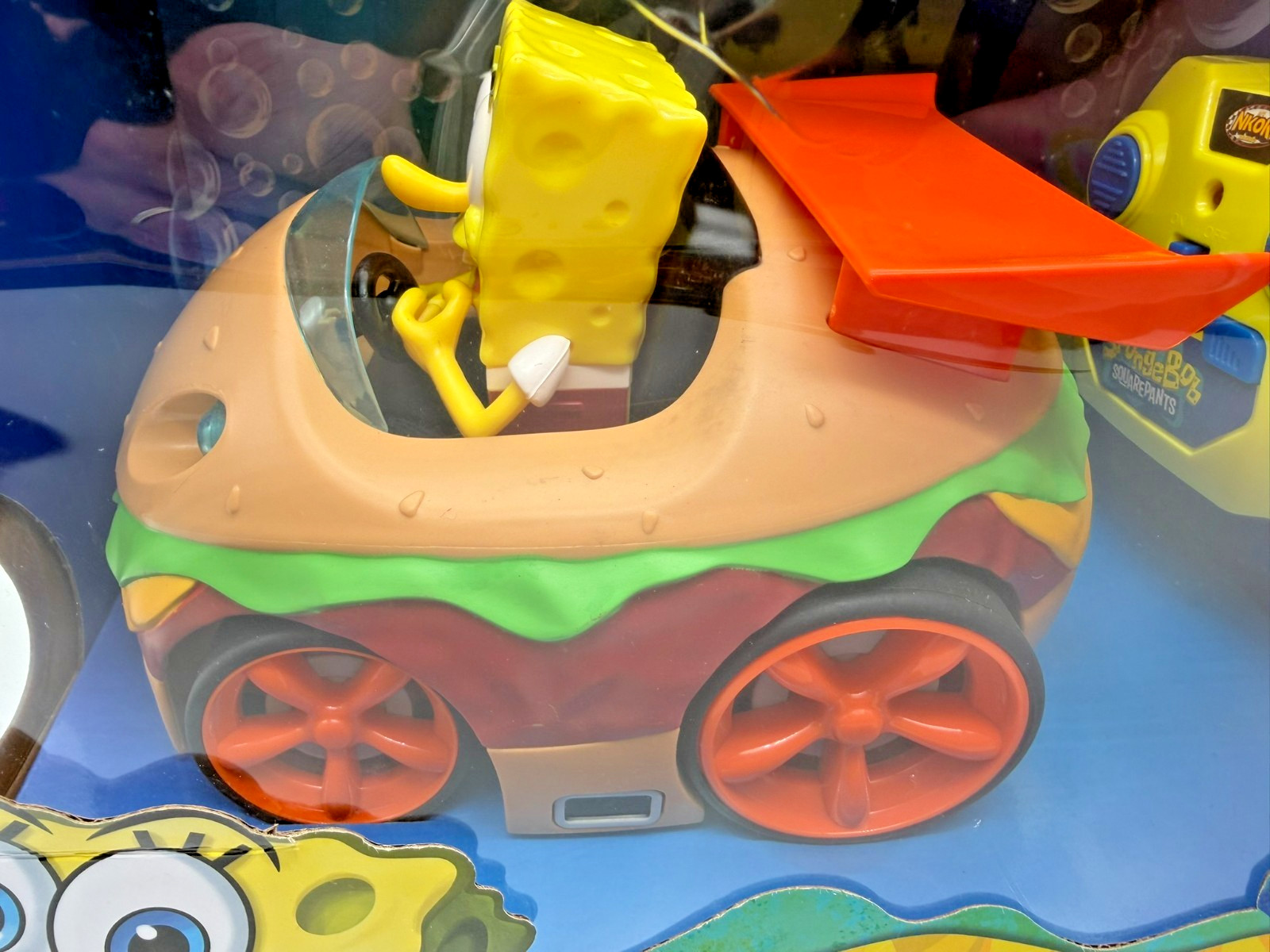 SpongeBob SquarePants Krabby Patty RC Car 2.4GHz Nickelodeon Radio Control NEW