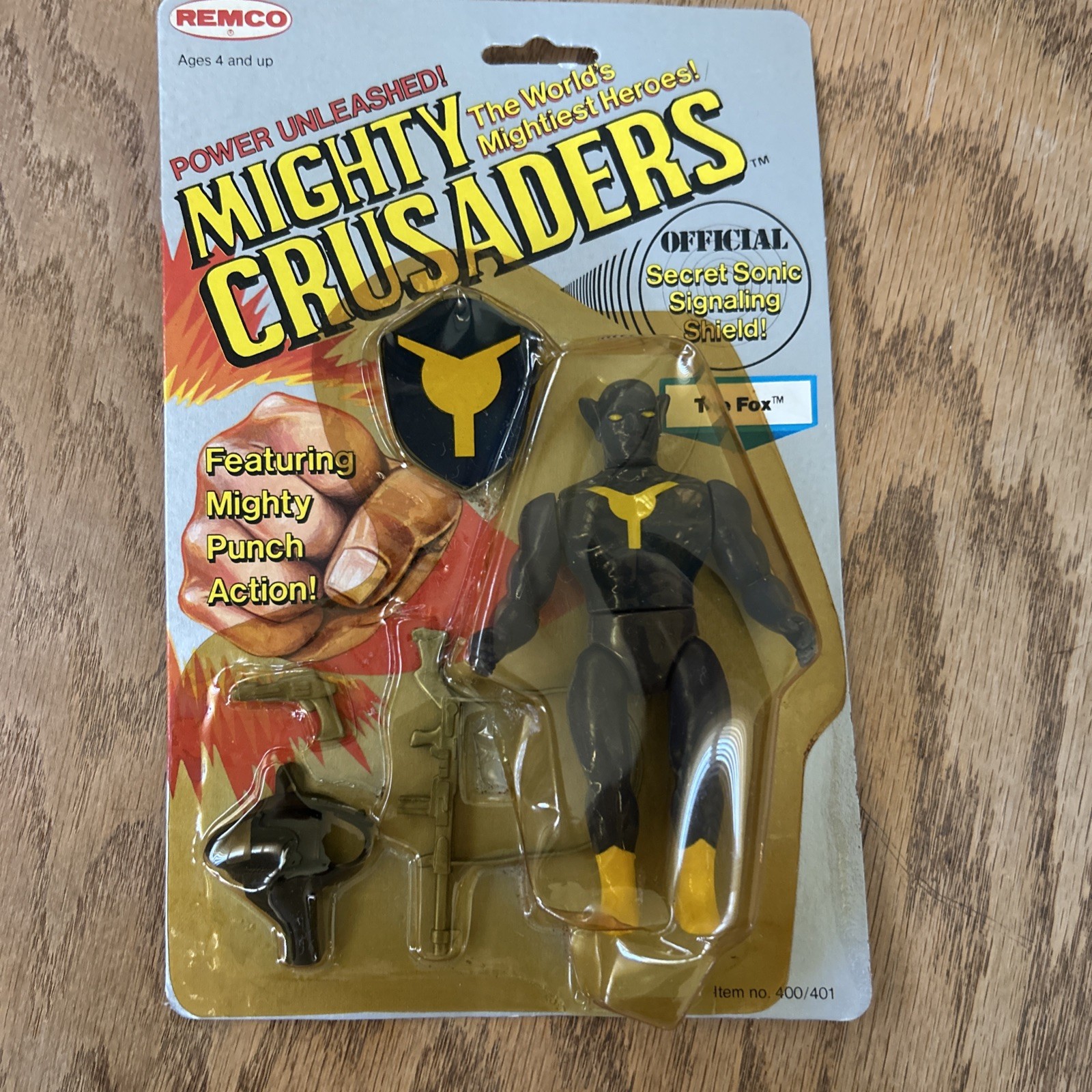 1984 Remco Mighty Crusaders « The Fox » New