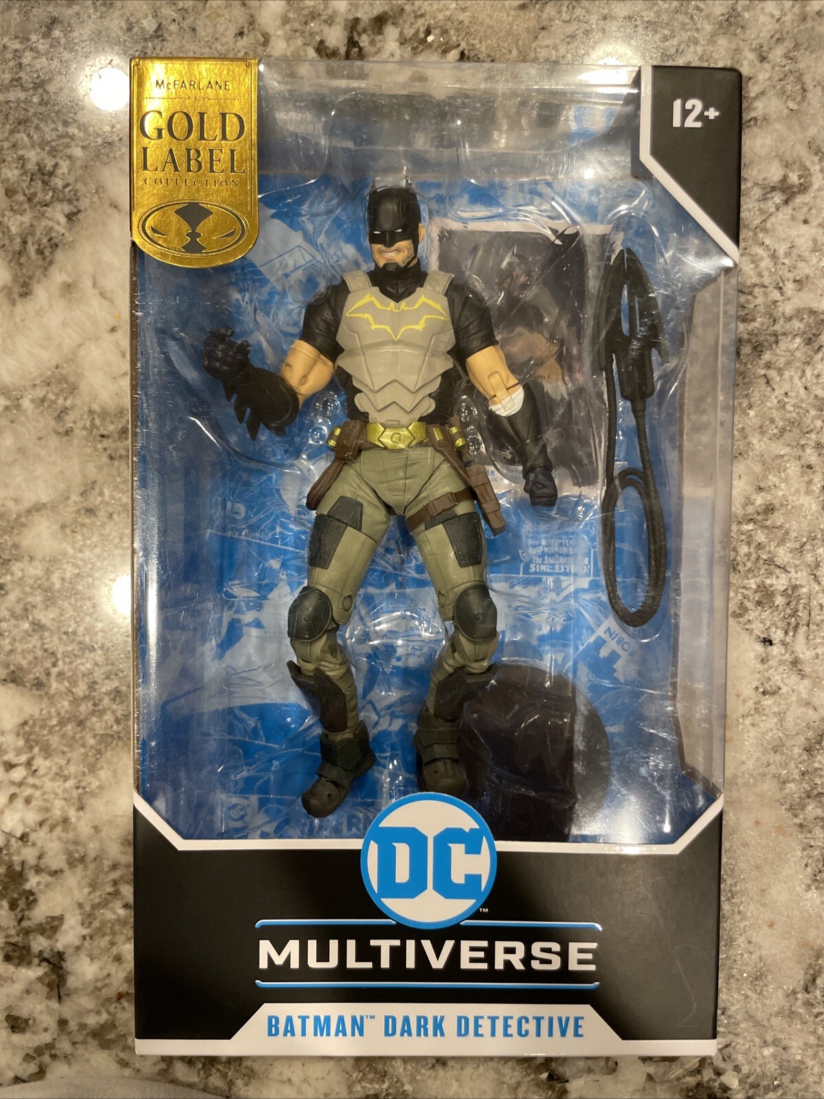 McFarlane DC Universe Batman Dark Detective Gold Label 7&Prime; Action Figure – New