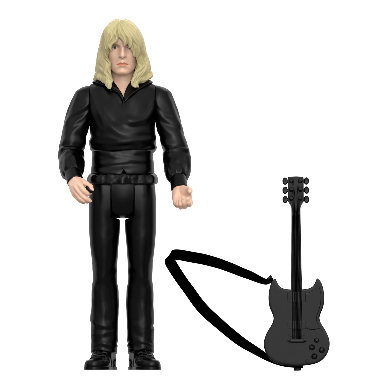 Super7 Spinal Tap Reaction Figures Wave 02 – David St. Hubbins None More Black A