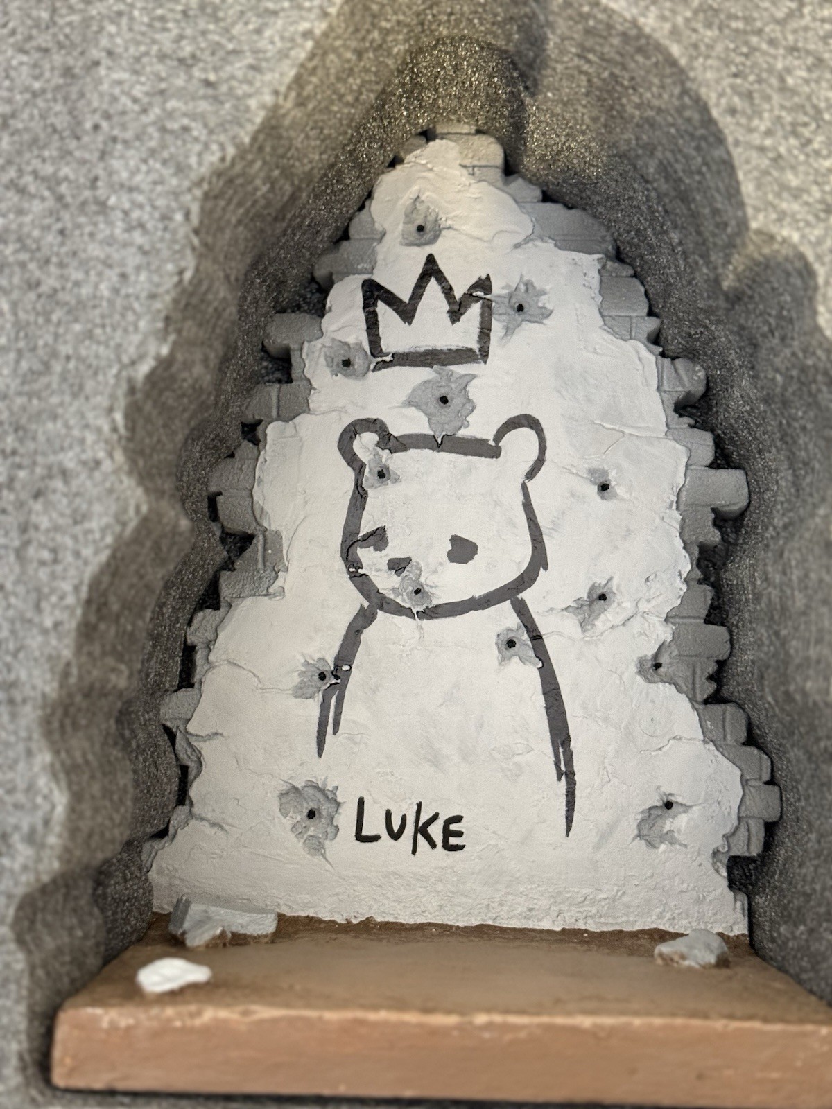 Target Bear Figure Signed Luke Chueh 2012 Comic Con Exclusive Rare