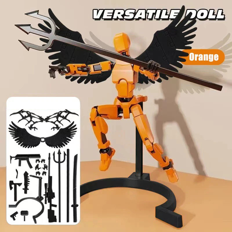 Dummy 13 Multi-Jointed Movable Shapeshift Robot 3D Printed Mannequin Action Figu