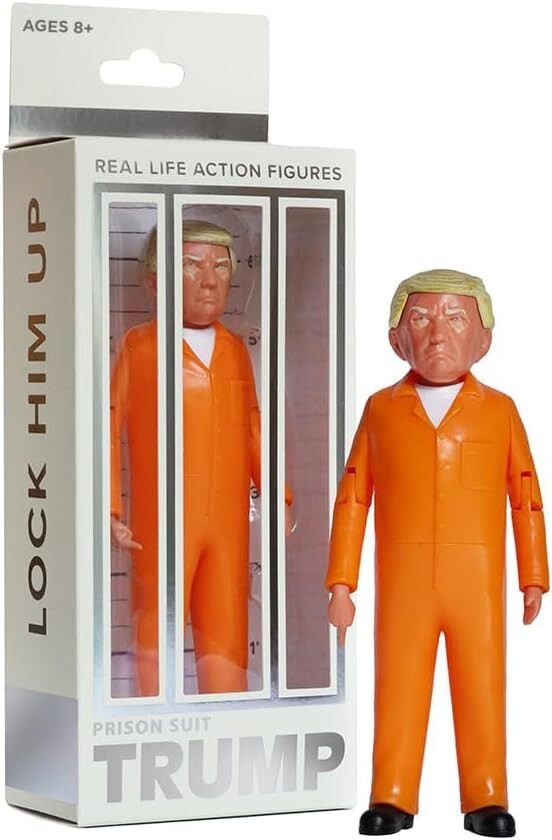 Lightweight Prison Trump Collectible – Perfect for Desktop Display & Photography