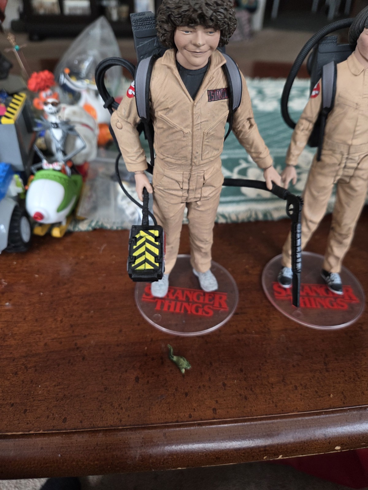 Stranger Things Ghostbusters Will Dustin Mike w Mini Dart MCFARLANE