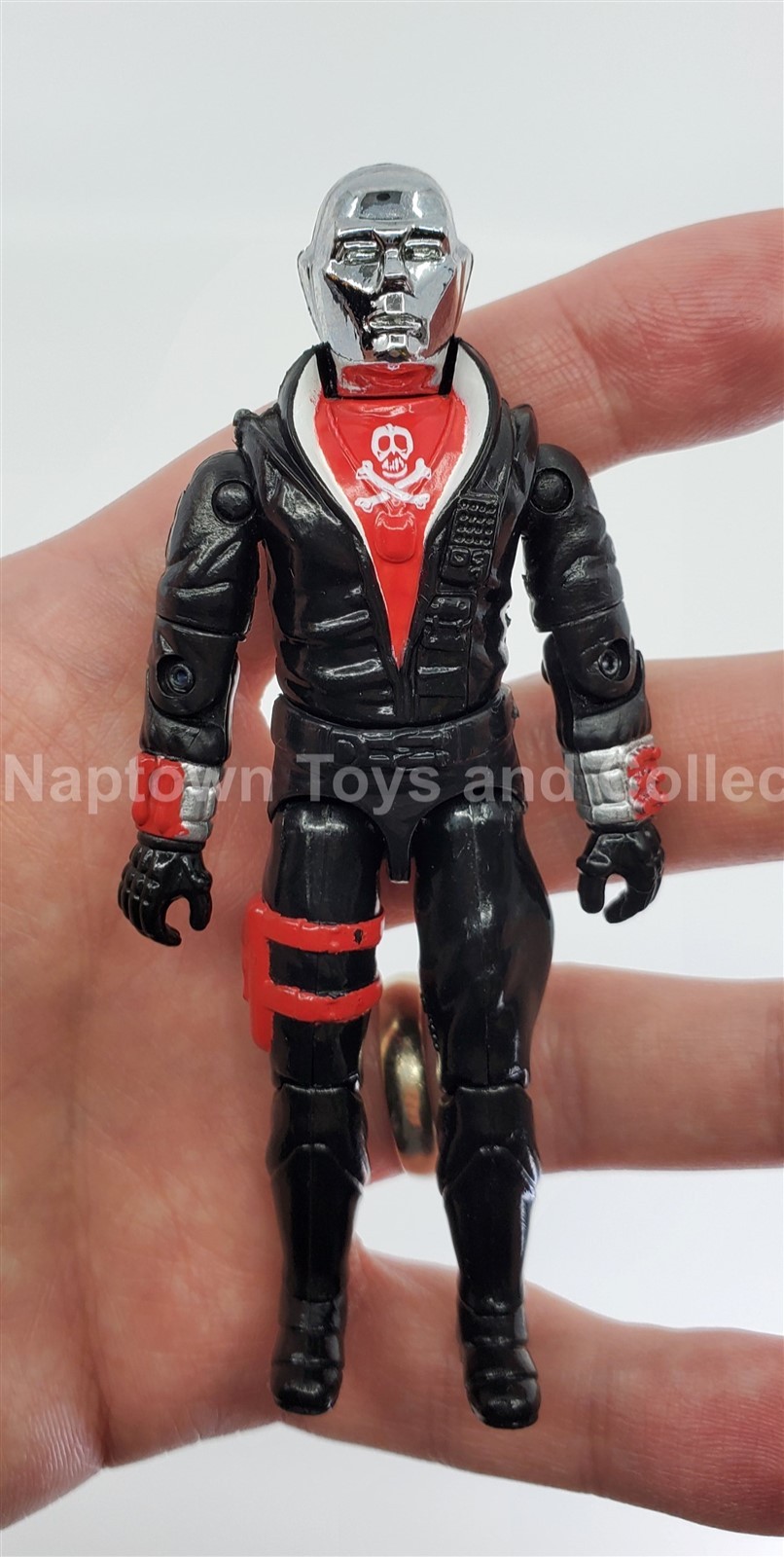 ACTION FORCE RED JACKAL (DESTRO) FIGURE COMPLETE UK GI JOE EXCLUSIVE PALITOY