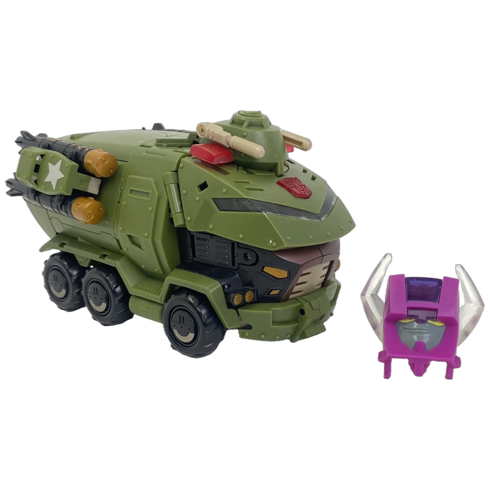 Transformers Animated Bulkhead Action Figure Leader Class Complete Hasbro Used