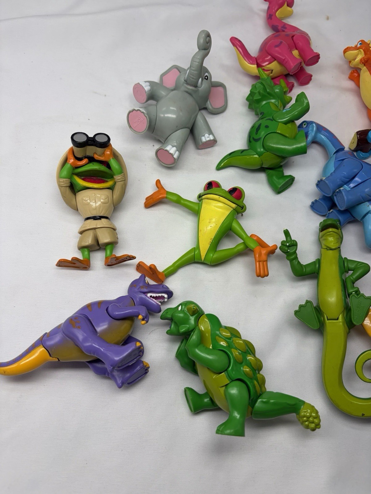 RFC Rainforest Cafe Poseable Figures PVC Lot of 14 Excellent Condition Y2K