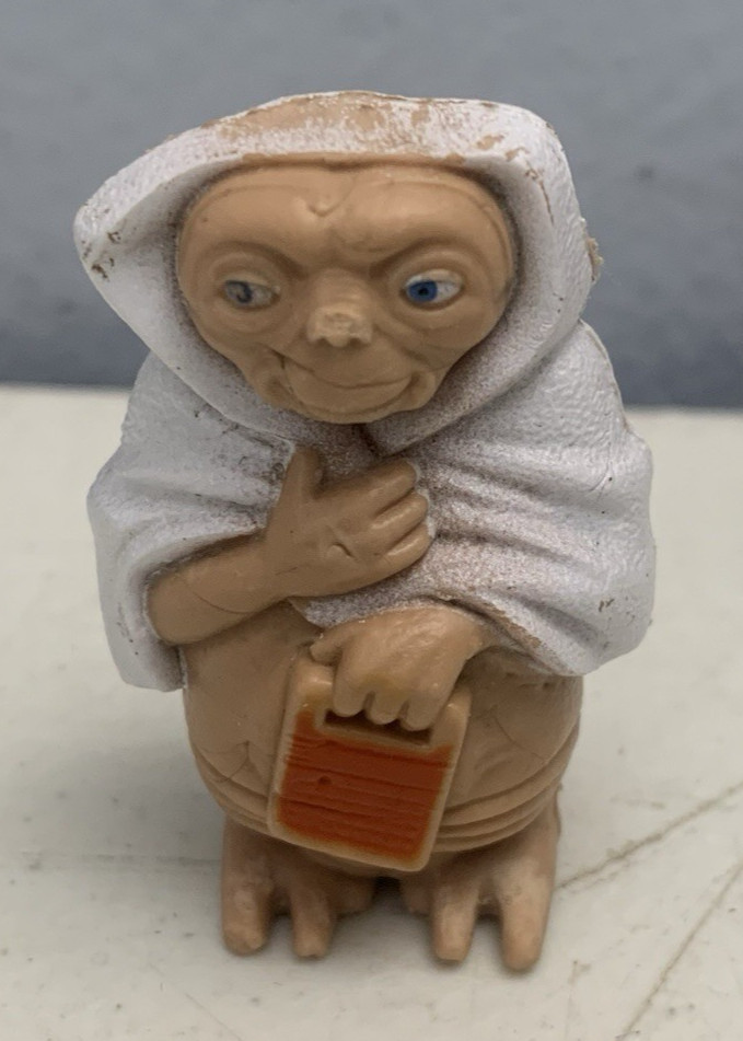1982-88 E.T. The Extra-Terrestrial PVC Figures Bed Time Stories Qty 2 Toys