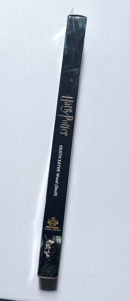 The Noble Collection – Death Eater Skull Wand In A Standard Windowed Box – 14in