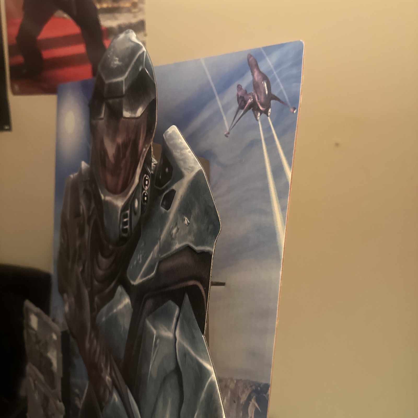 5 ft HALO Combat Evolved MASTER CHIEF STANDEE GAME STORE DISPLAY Vintage Rare!