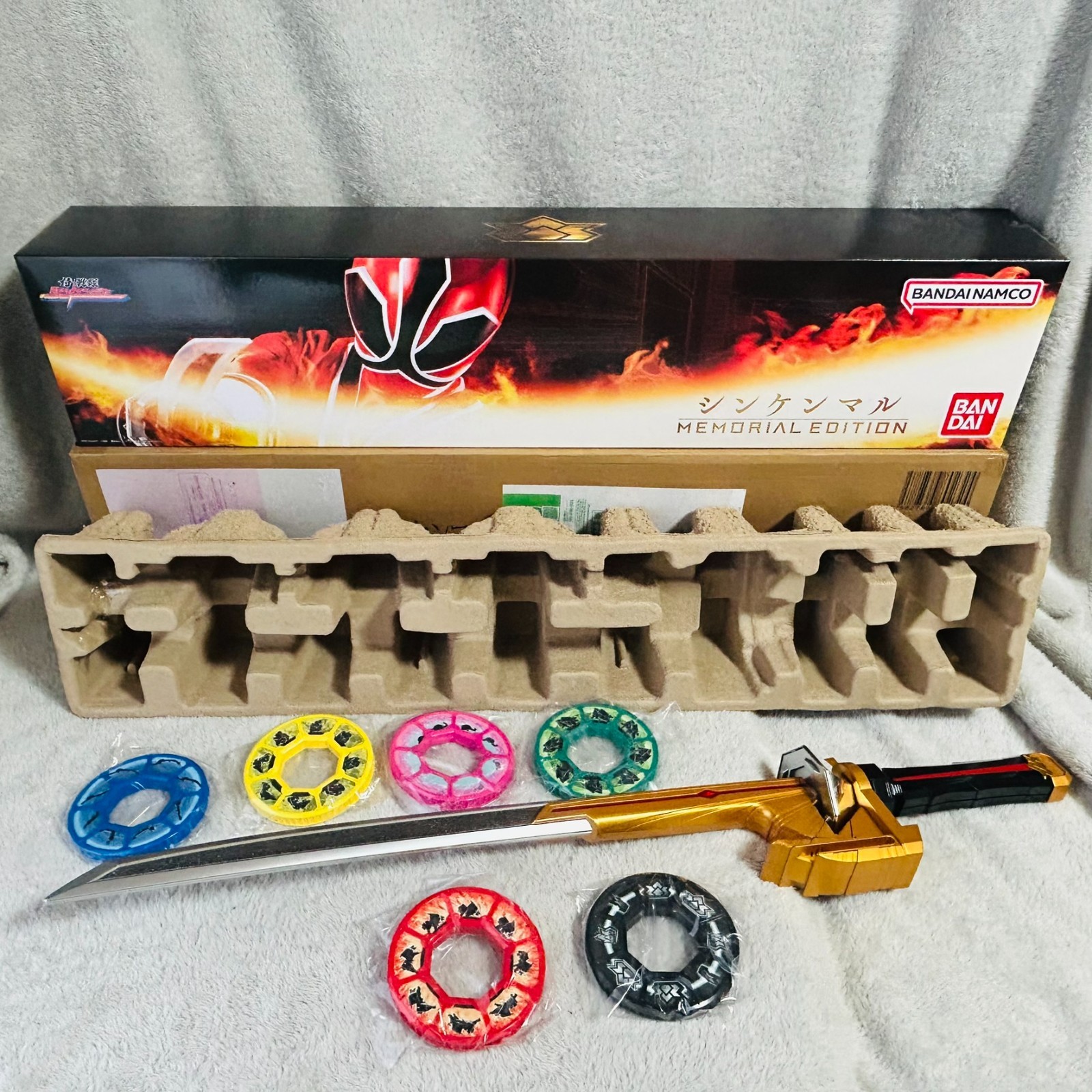 BANDAI DX Morpher Power Rangers Samurai Sentai shinkenger Shinkenmaru MEMORIAL