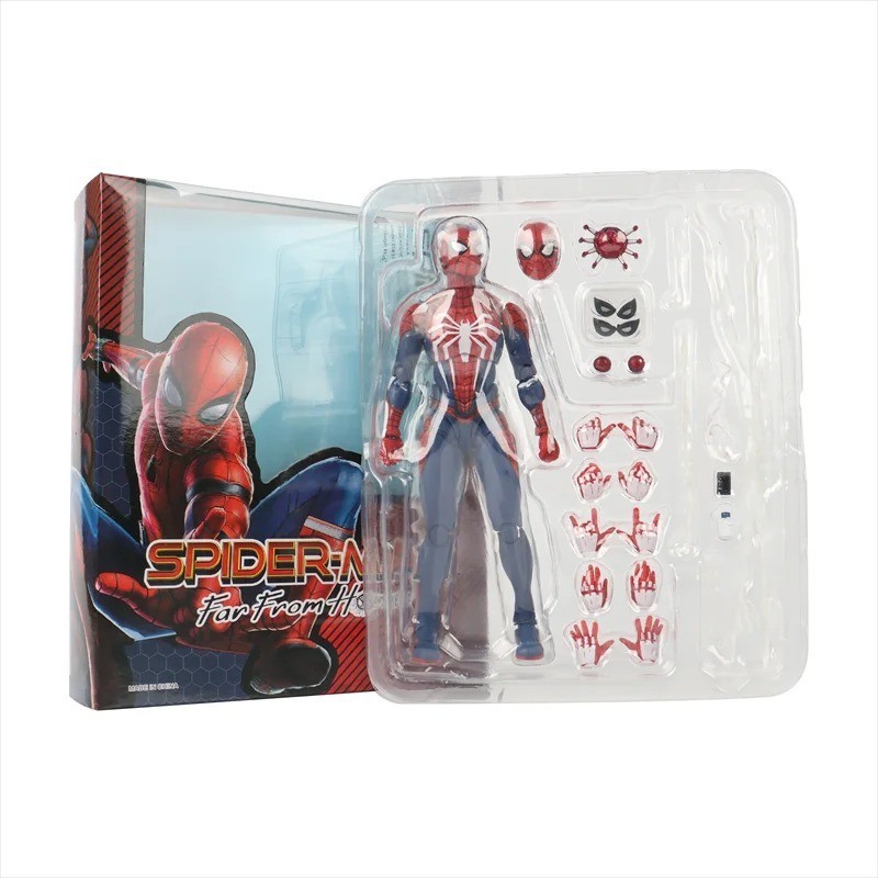 Spider-Man PS4 Game Version Action Figure Peter Parker Poseable PVC Toy Gift