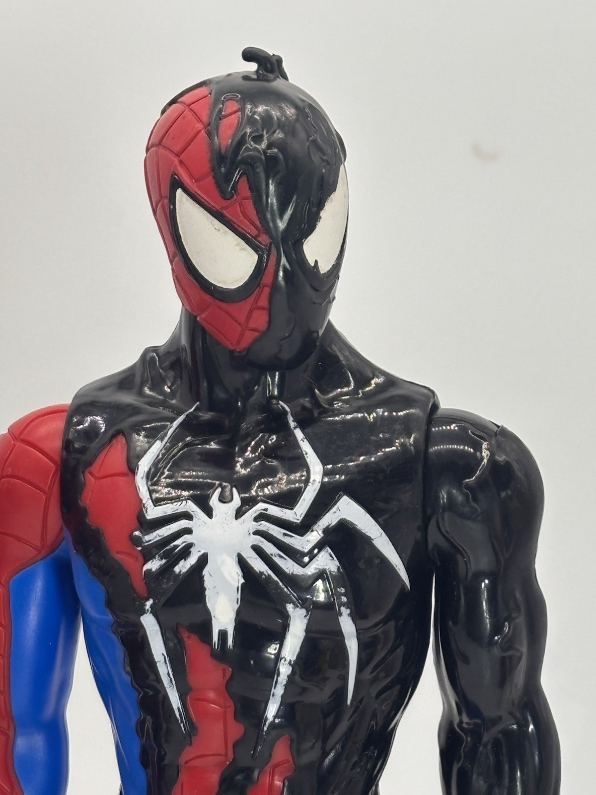 Spider-Man Action Figures Marvel 2019 & 2024 Classic & Venomized Spider-Man’s