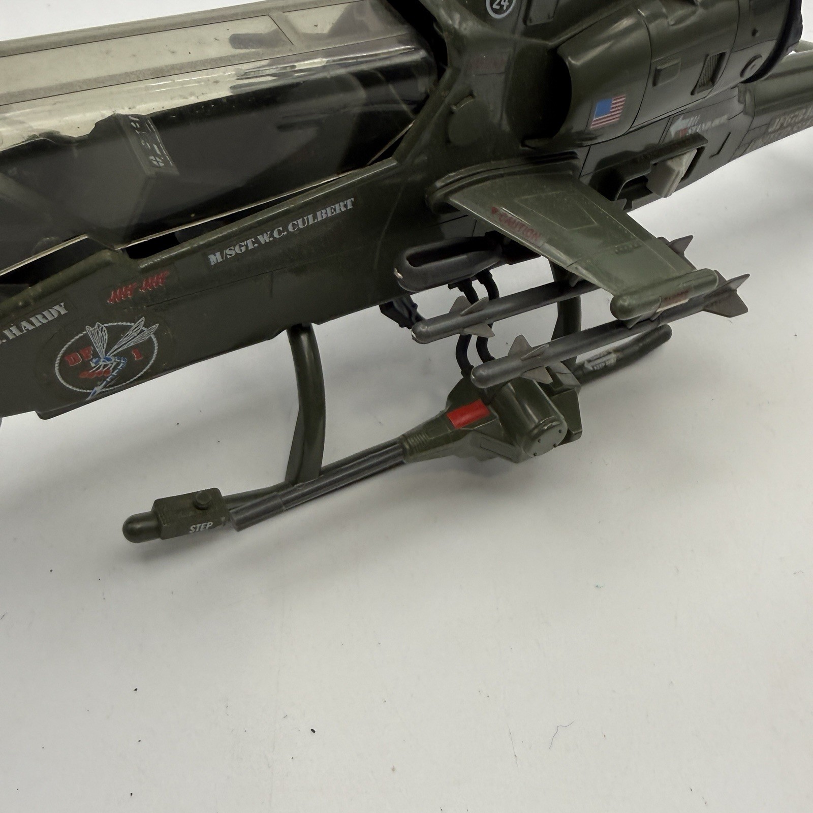 Gi Joe 1983 Dragonfly Complete With Wild Bill And Functioning