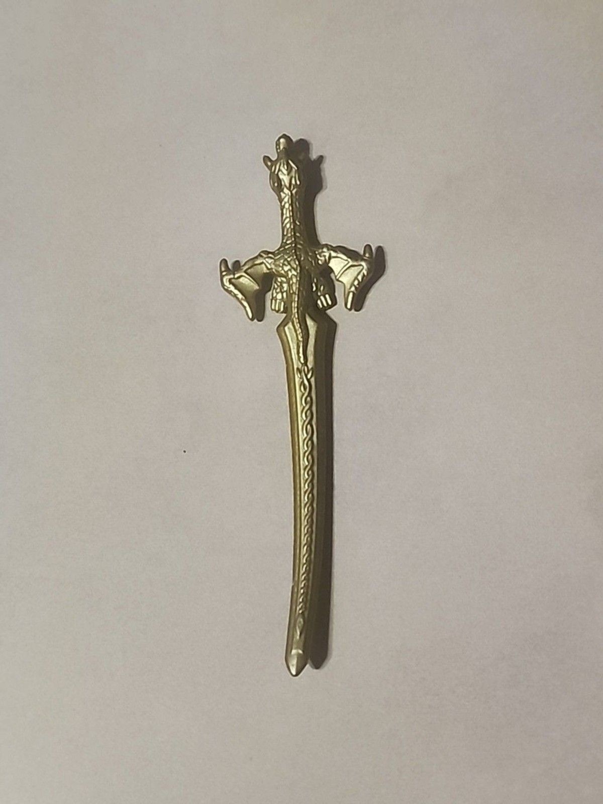 Mystic Knights of Tir Na Nog Rohan Gold Dragon Sword Weapon Accessory