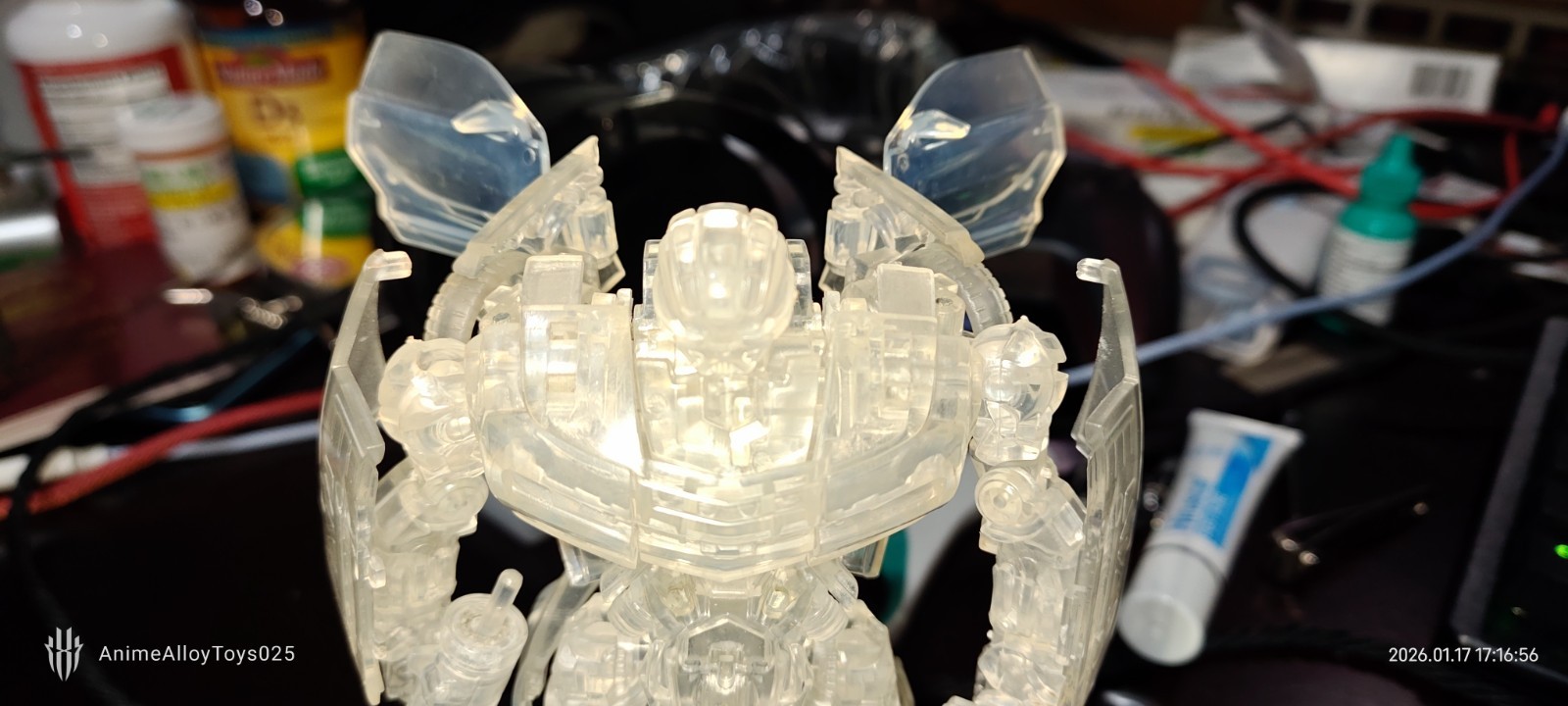 Transformers Bumblebee Transparent clear version ROTF Deluxe Class USAship