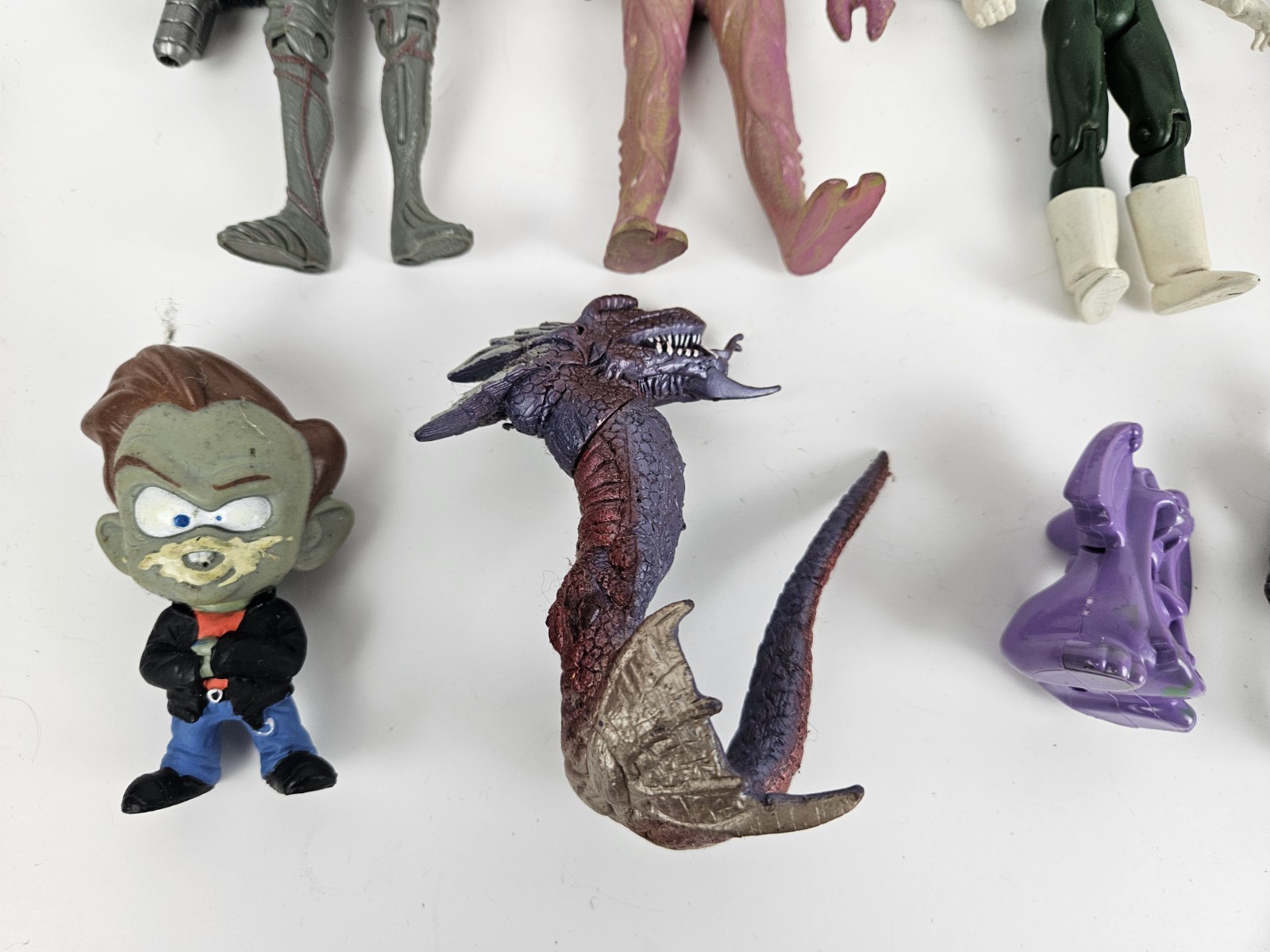 Vintage 1990&rsquo;s Horror & Sci Fi Action Figure Toy Lot