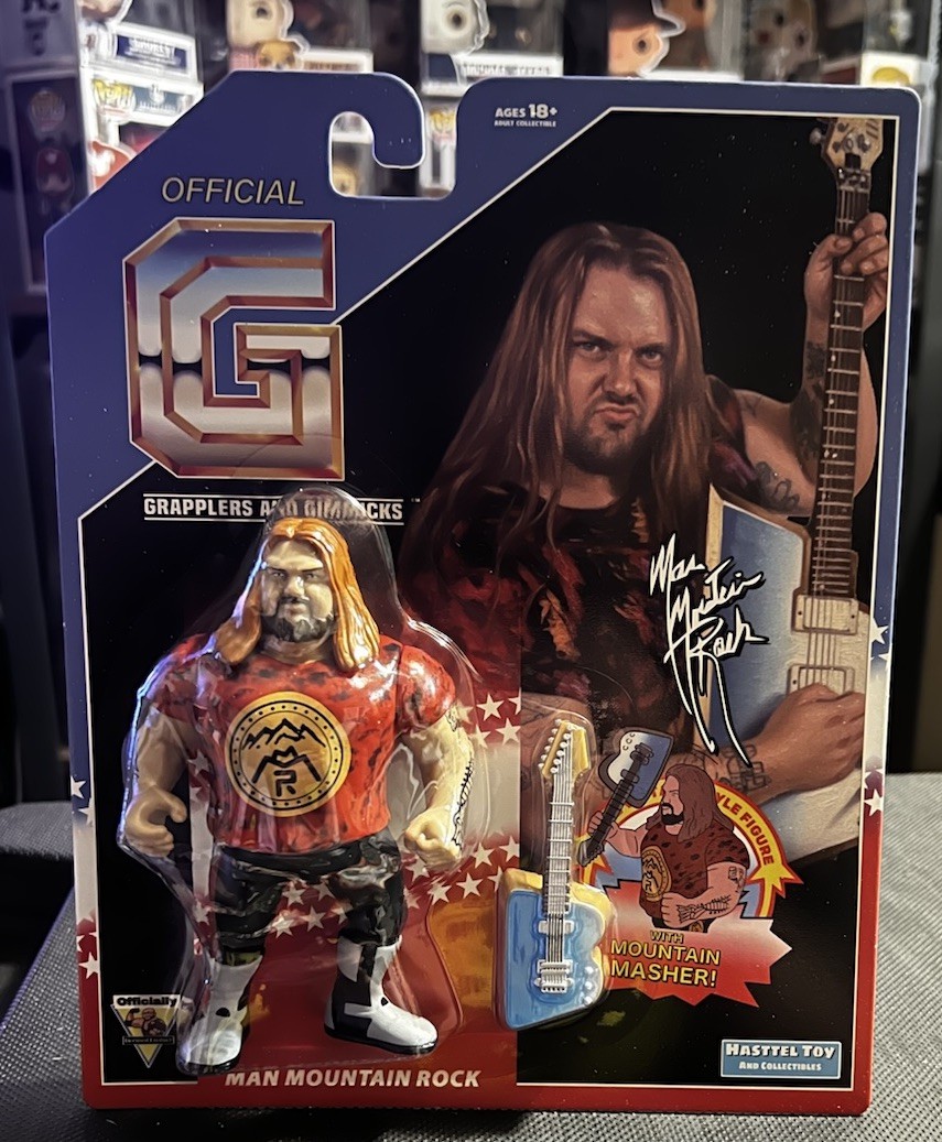 Hasttel Toys Grapplers & Gimmicks Man Mountain Rock (Maxx Payne) Action Figure