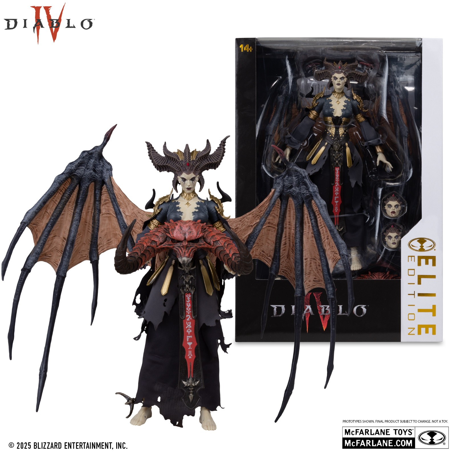 Diablo IV Lilith McFarlane Elite Edition 7-Inch Scale Action Figure (In Stock)