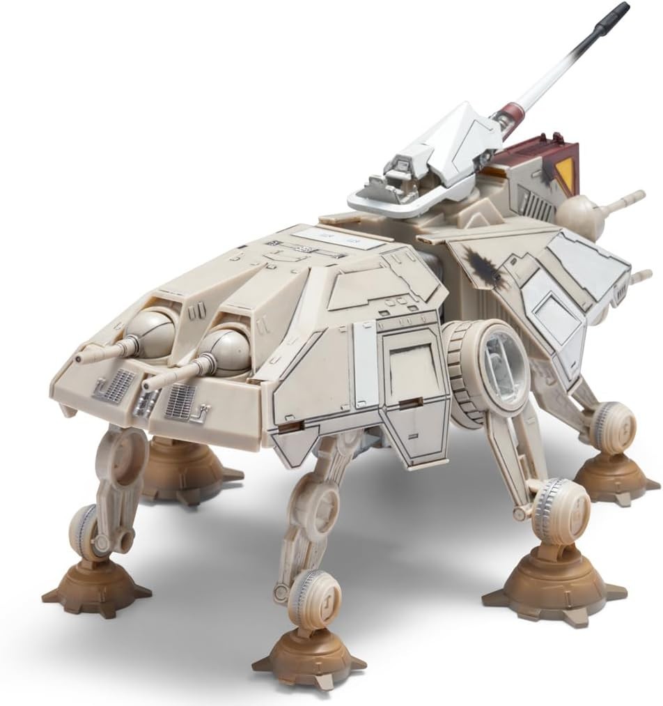 S01 #0130 Star Wars Micro Galaxy Squadron AT-TE Walker with Speeder