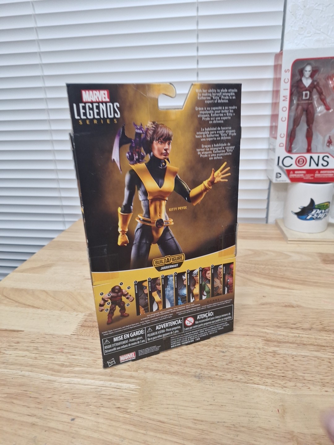 2016 Hasbro Marvel Legends Juggernaut BAF Wave Kitty Pride 6&Prime; Figure *read