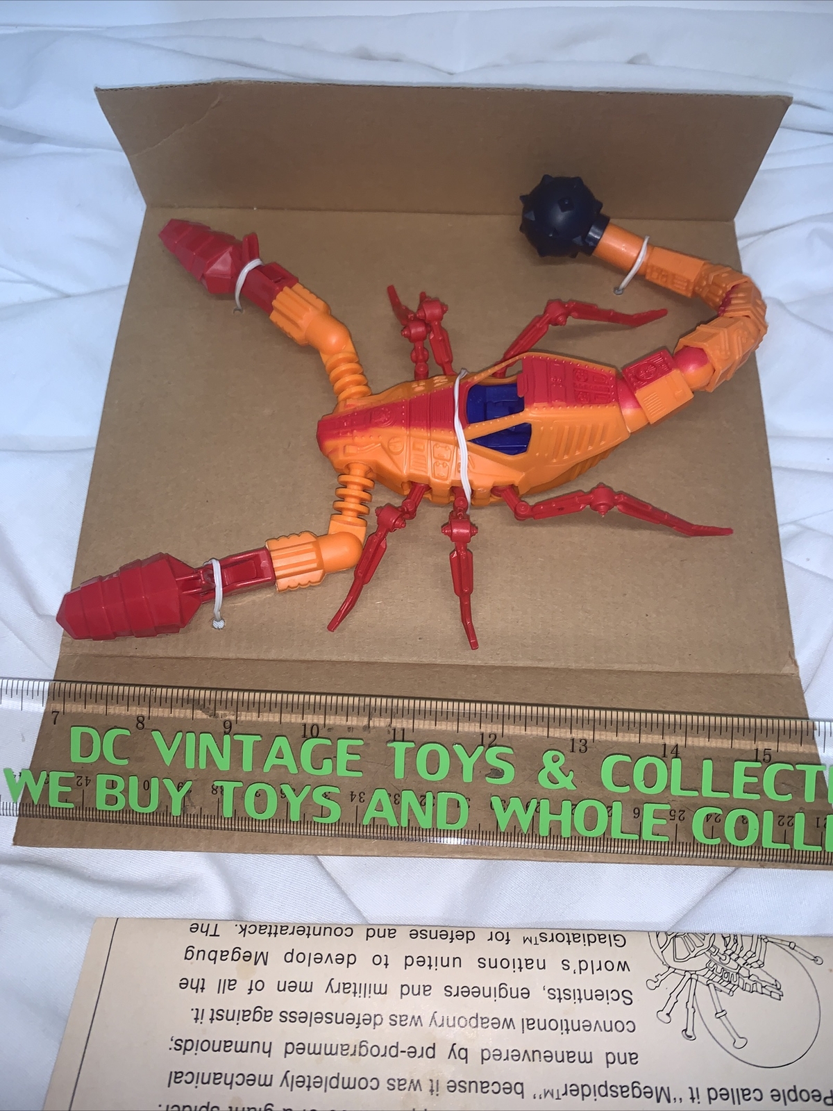 Vintage 1979 Kenner MegaBug Gladiators Scorpion MegaBug NEW IN OPENED BOX L@@K!!