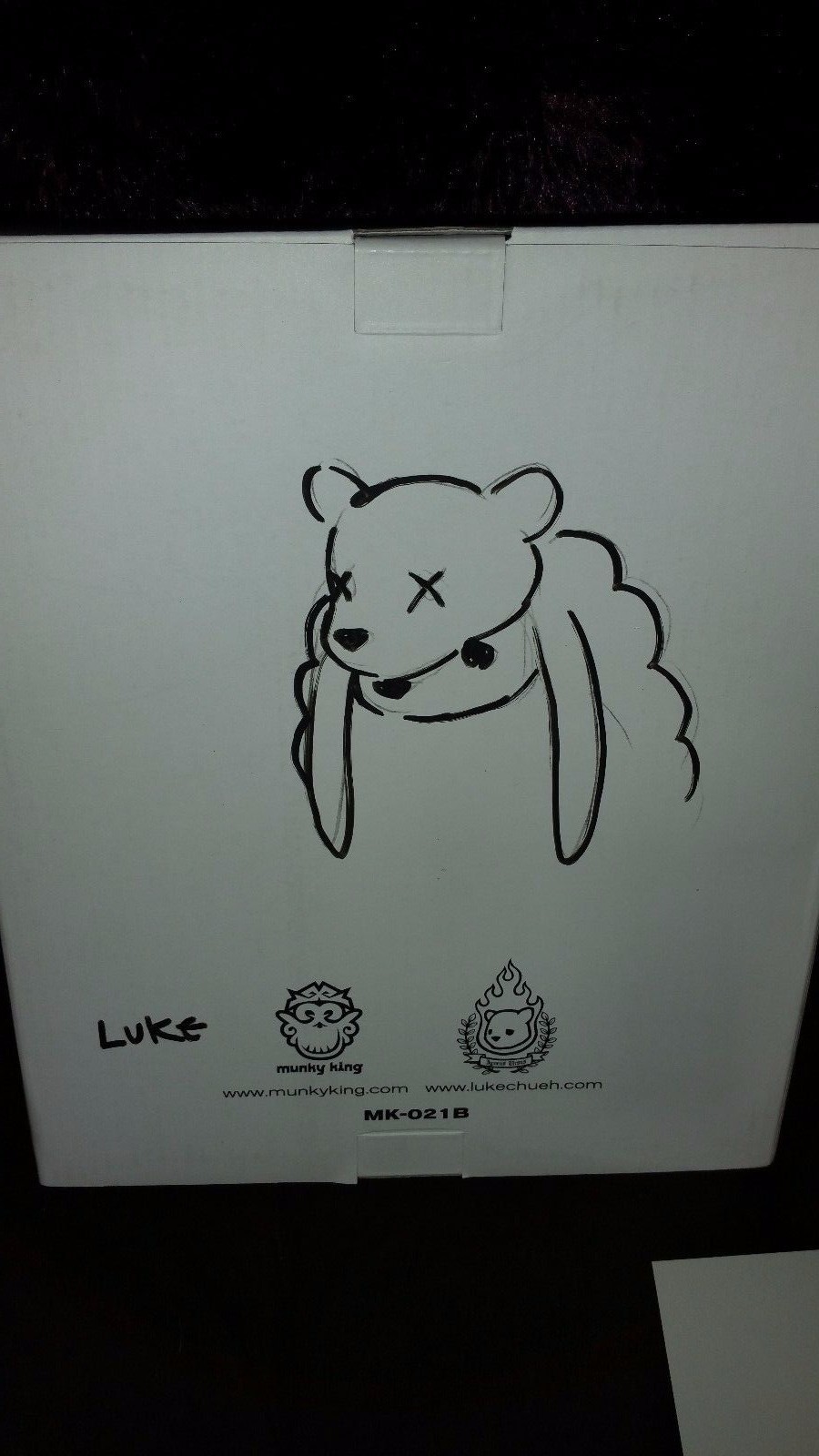 Luke Chueh BITCH Gold Fleece Exclusive SDCC 2014 Munky King + 2 PC 150 Ed SIGNED