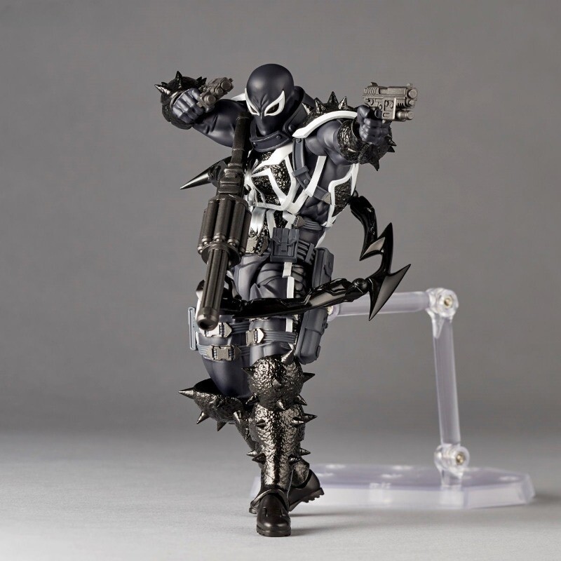 Kaiyangdo Revoltech Amazing Yamaguchi Agent Venom Action Figure CT Toys Version