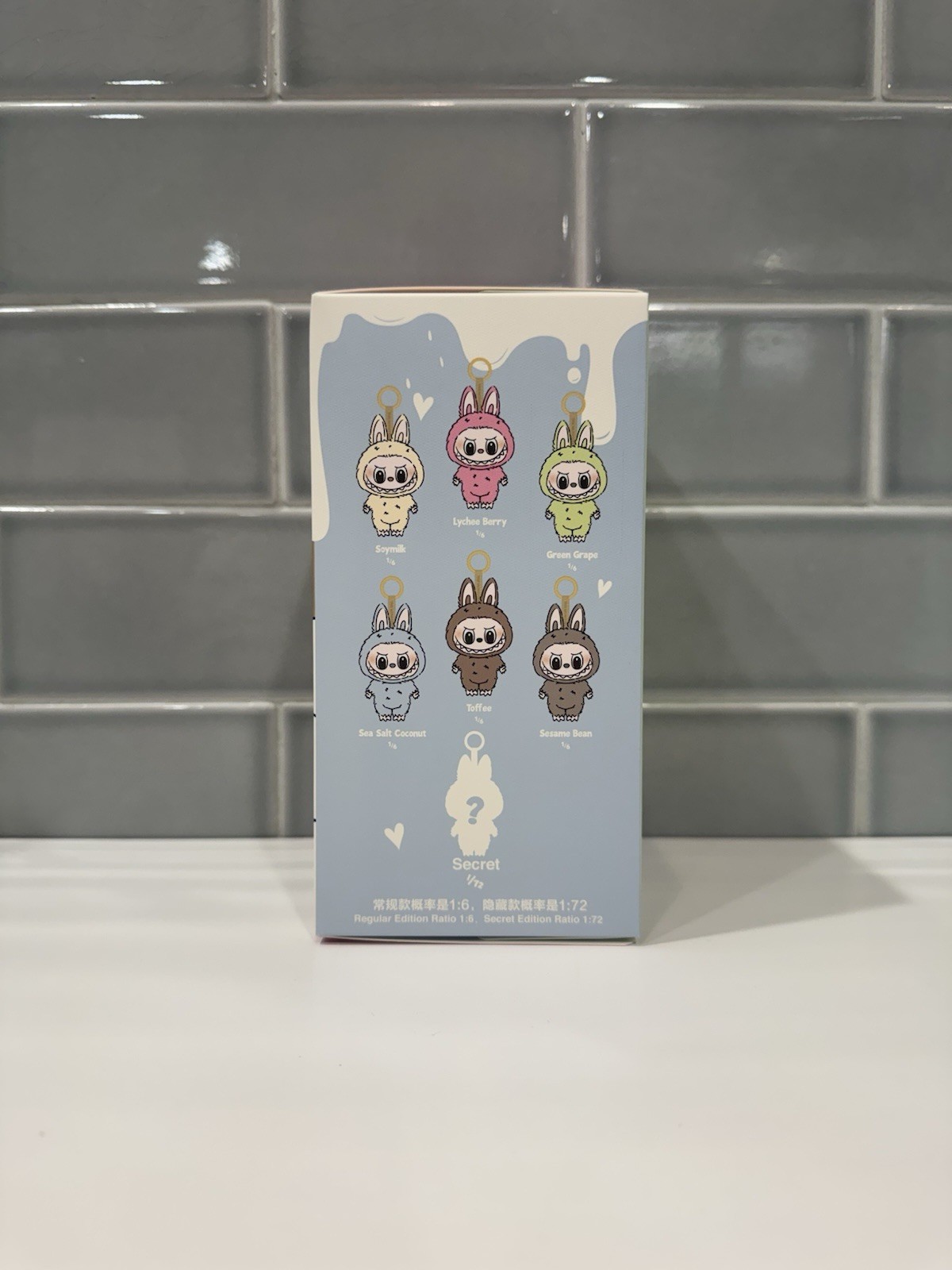 100% Authentic Pop Mart Labubu Macaron – Lychee Berry (Color Confirmed)