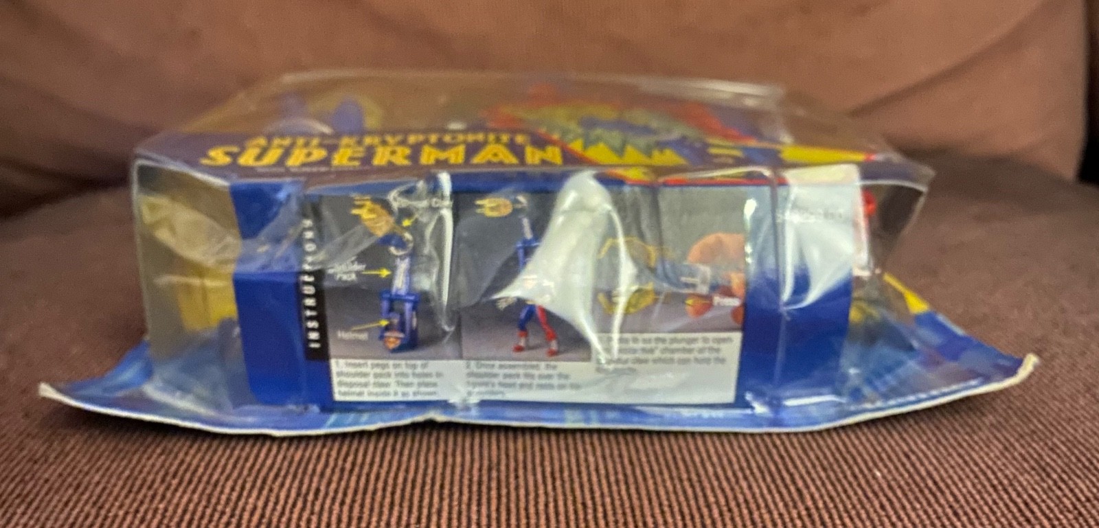 Kenner Superman Animated Show Action Figure Lot Capture Net Superman included