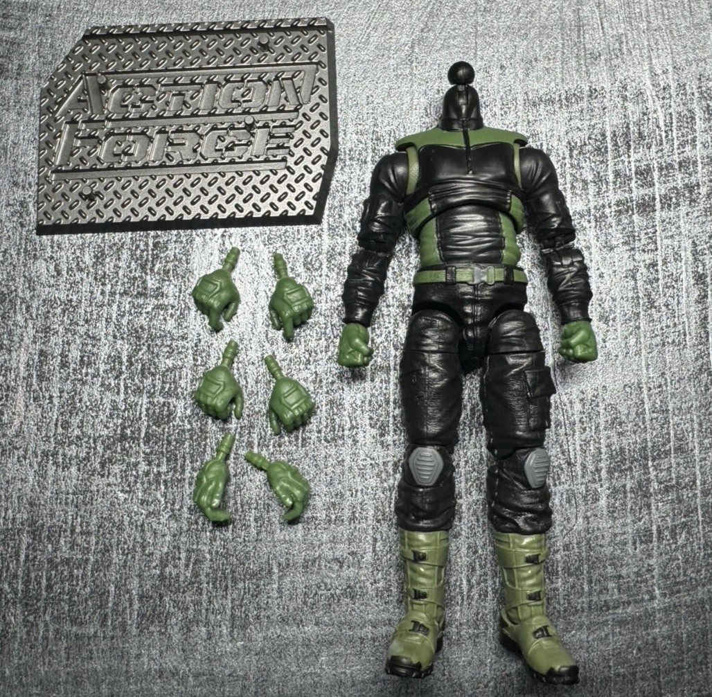 Action Force Valaverse Night Ops Steel Brigade Body Loose