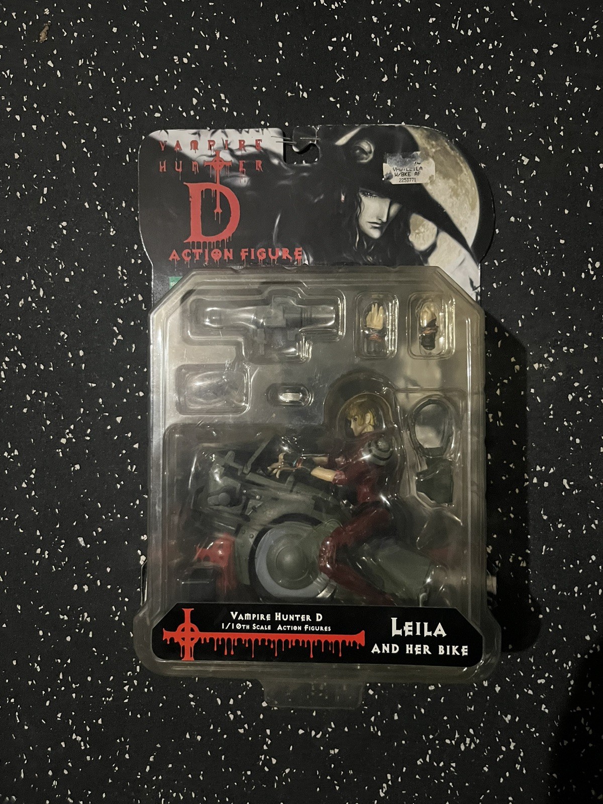 Epoch – Vampire Hunter D – Leila and Her Bike – 1/10 Action Figure – Complete