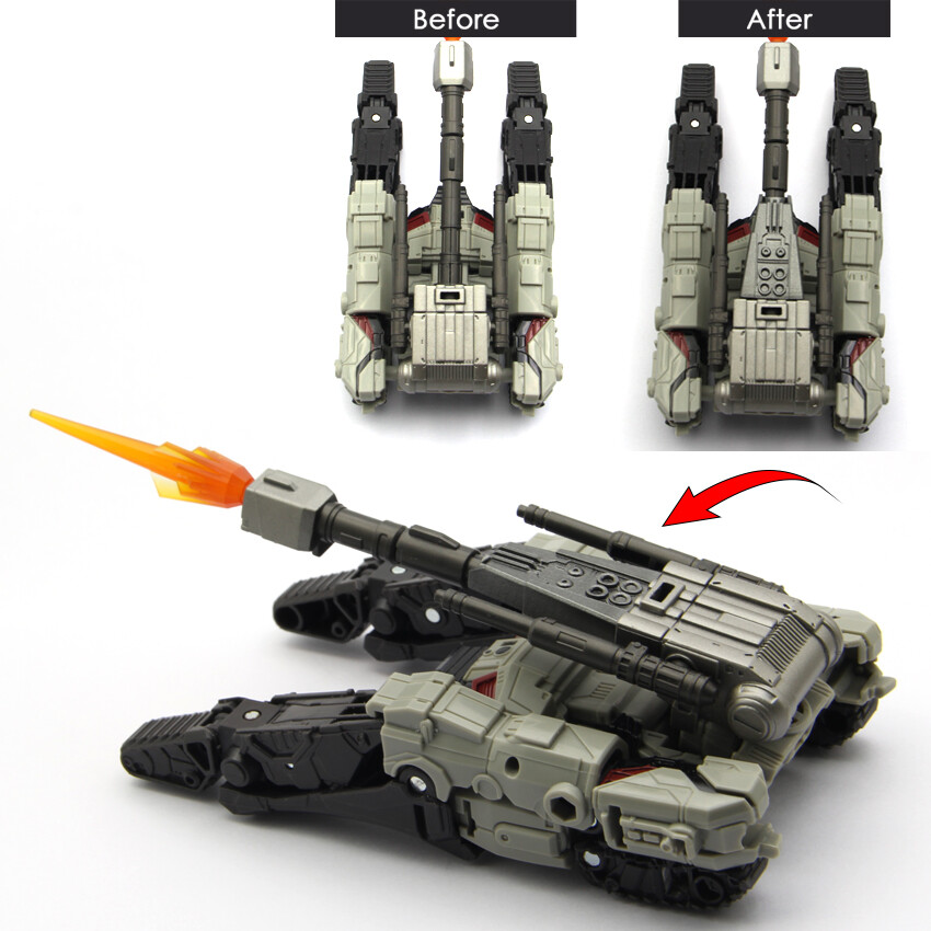 Weapon Arm Cannon Upgrade Kit For TF ONE SS-114 Megatank Accessories 3D DIY kit